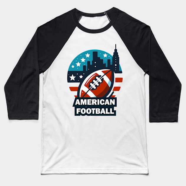 american football Baseball T-Shirt by artoriaa